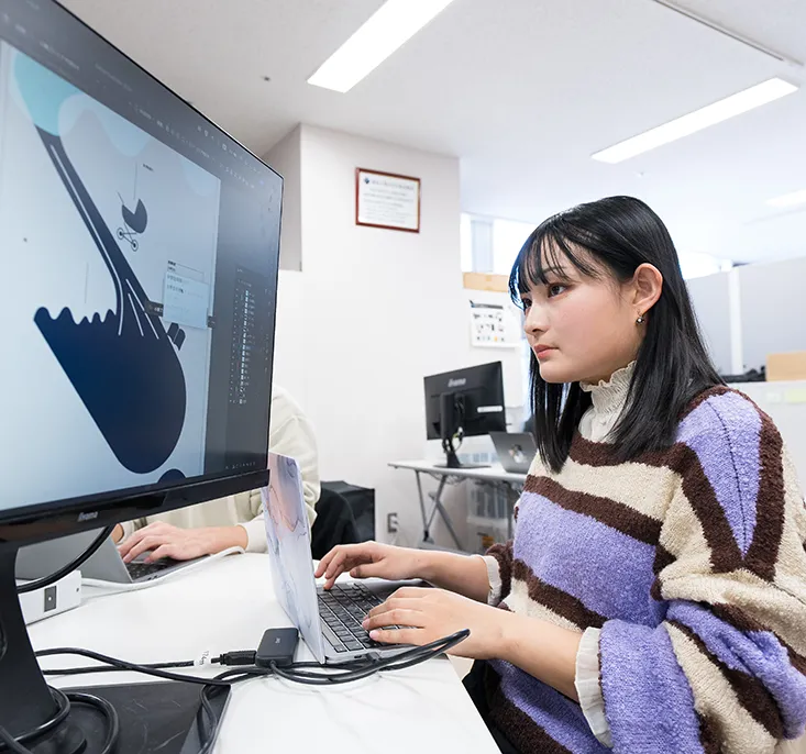 東京工科大学・大学院生によるプレゼンテーション「大田区から発信！大学院生×共創デザイン」